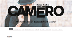 Desktop Screenshot of camero.ch