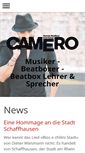 Mobile Screenshot of camero.ch